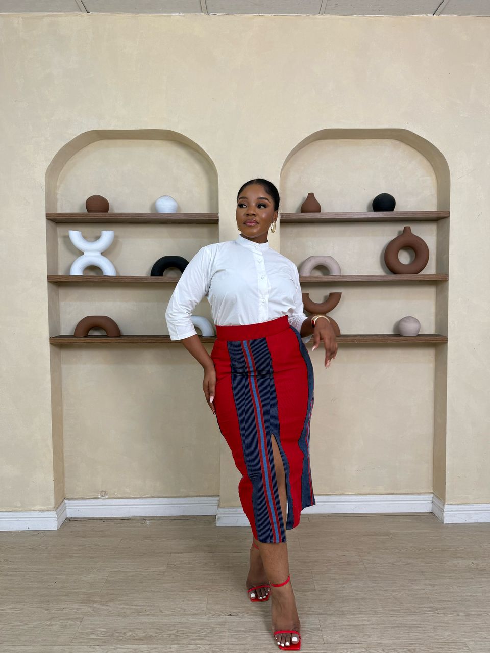 Gbemi Aso-Oke Skirt