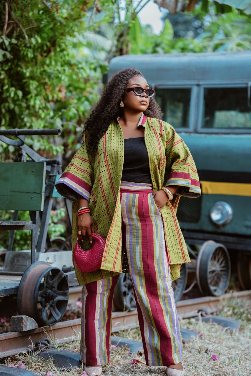 AMOKE ASO OKE PANTS SET