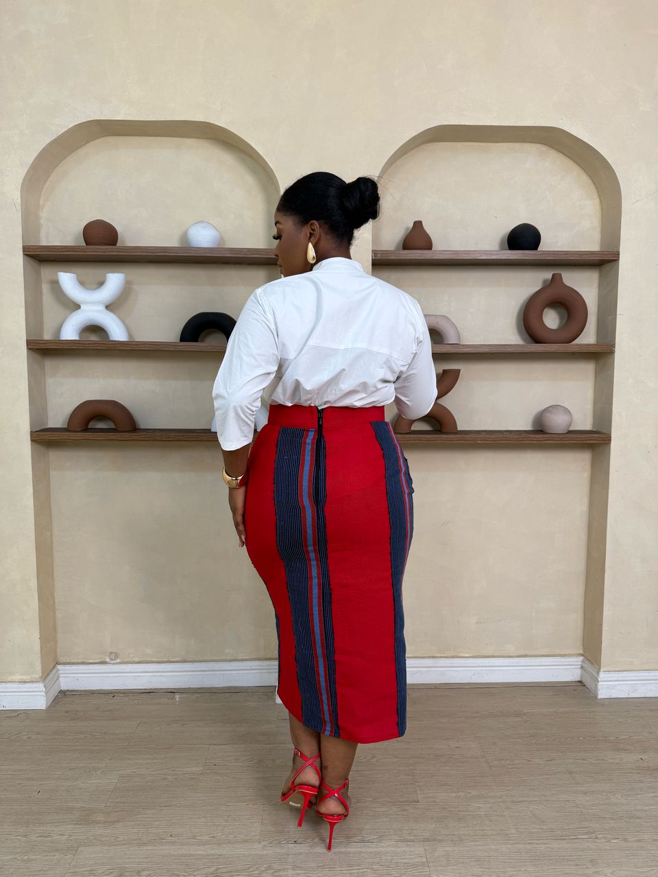 Gbemi Aso-Oke Skirt