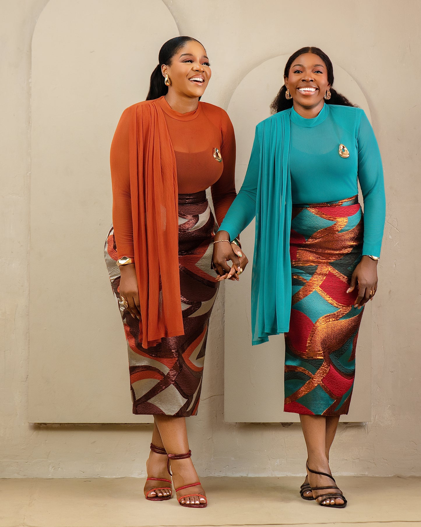 ÀRẸ̀WÀ Skirt Set