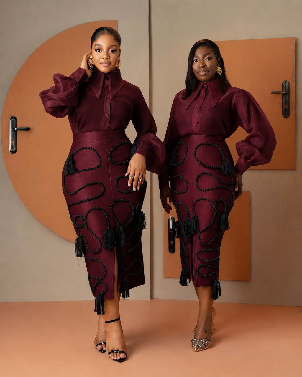 Shewa Set In WINE