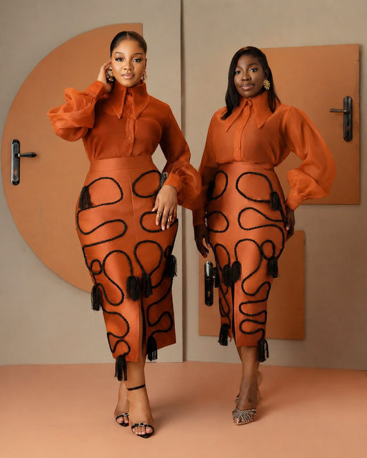 Shewa Set in ORANGE